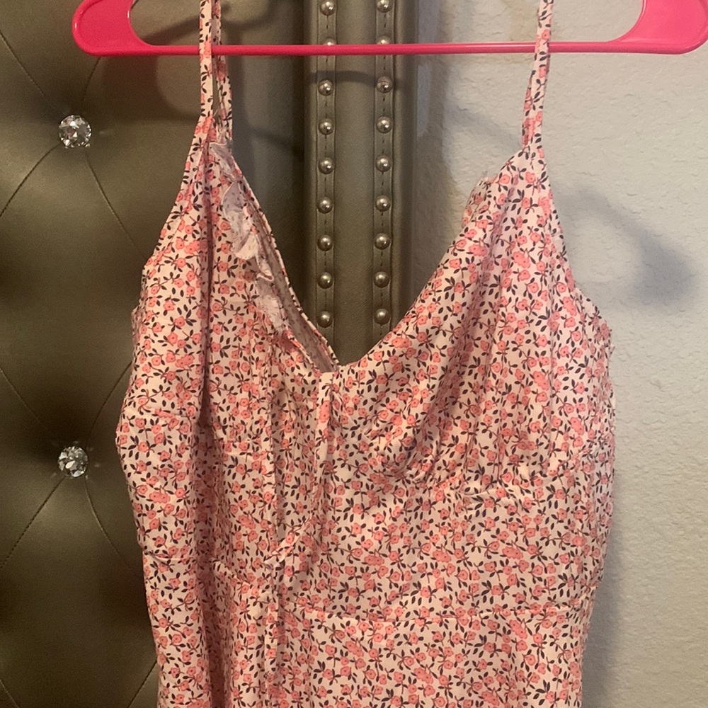 Pink Floral NEW Dress